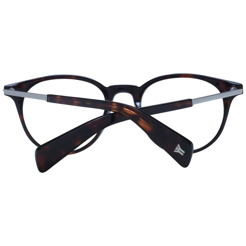 Yohji Yamamoto Brown Unisex Optical Frames