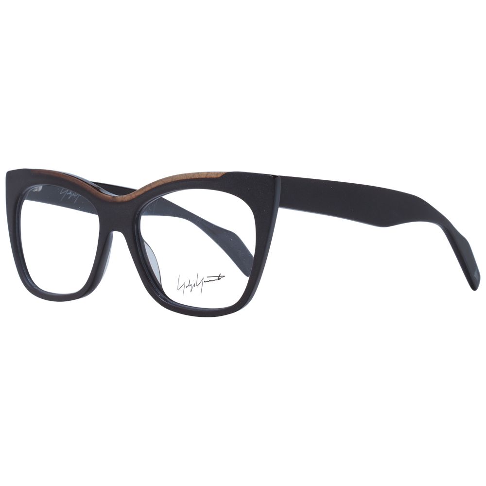 Yohji Yamamoto Brown Unisex Optical Frames