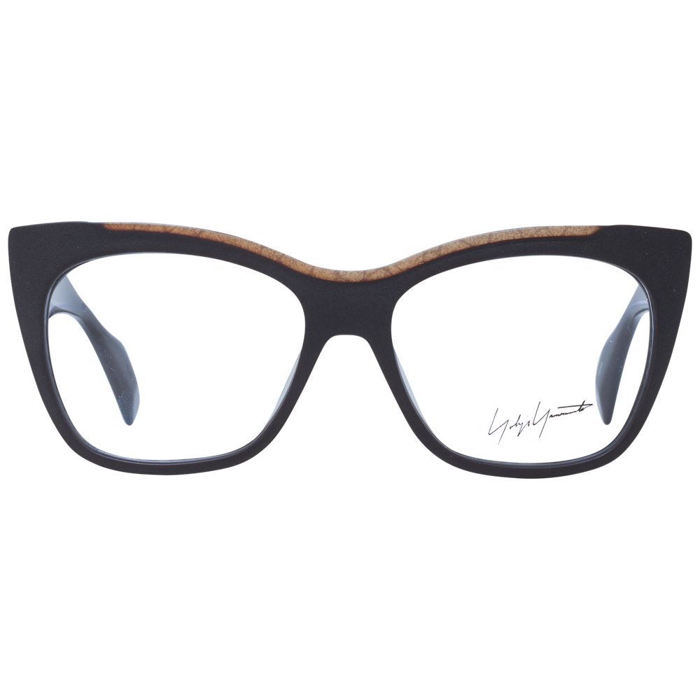 Yohji Yamamoto Brown Unisex Optical Frames