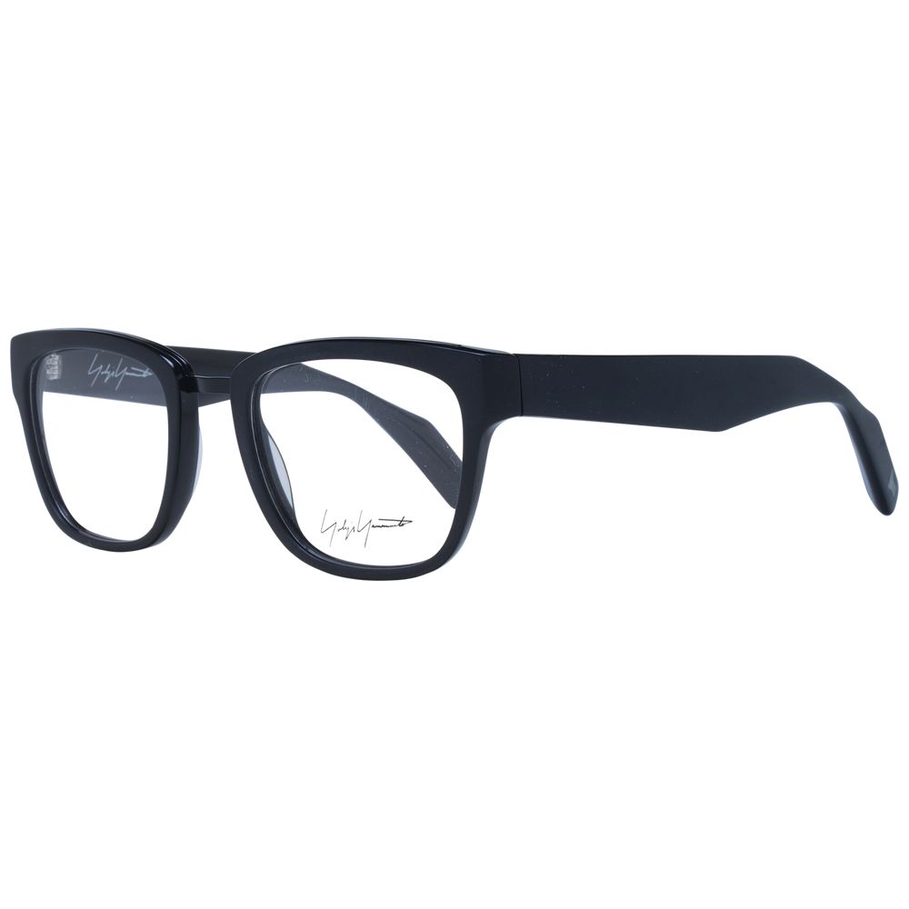 Yohji Yamamoto Black Unisex Optical Frames