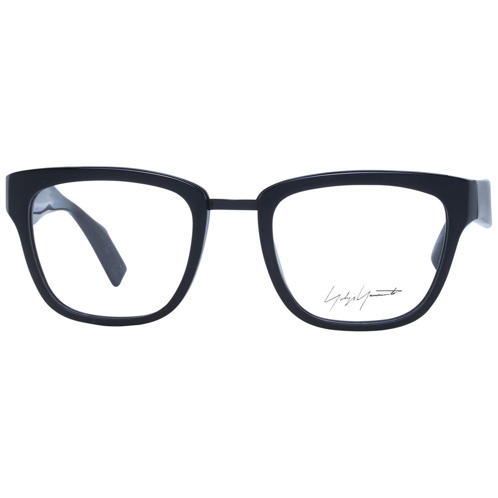 Yohji Yamamoto Black Unisex Optical Frames