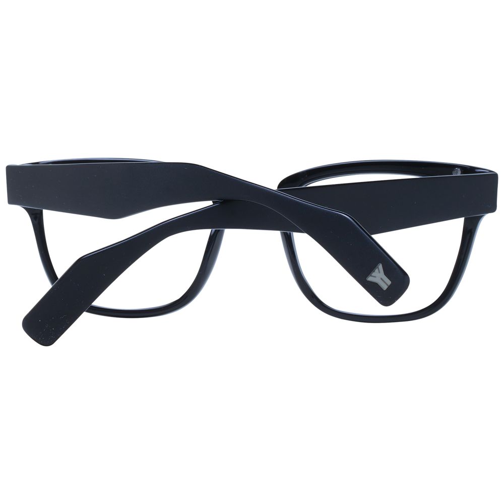 Yohji Yamamoto Black Unisex Optical Frames