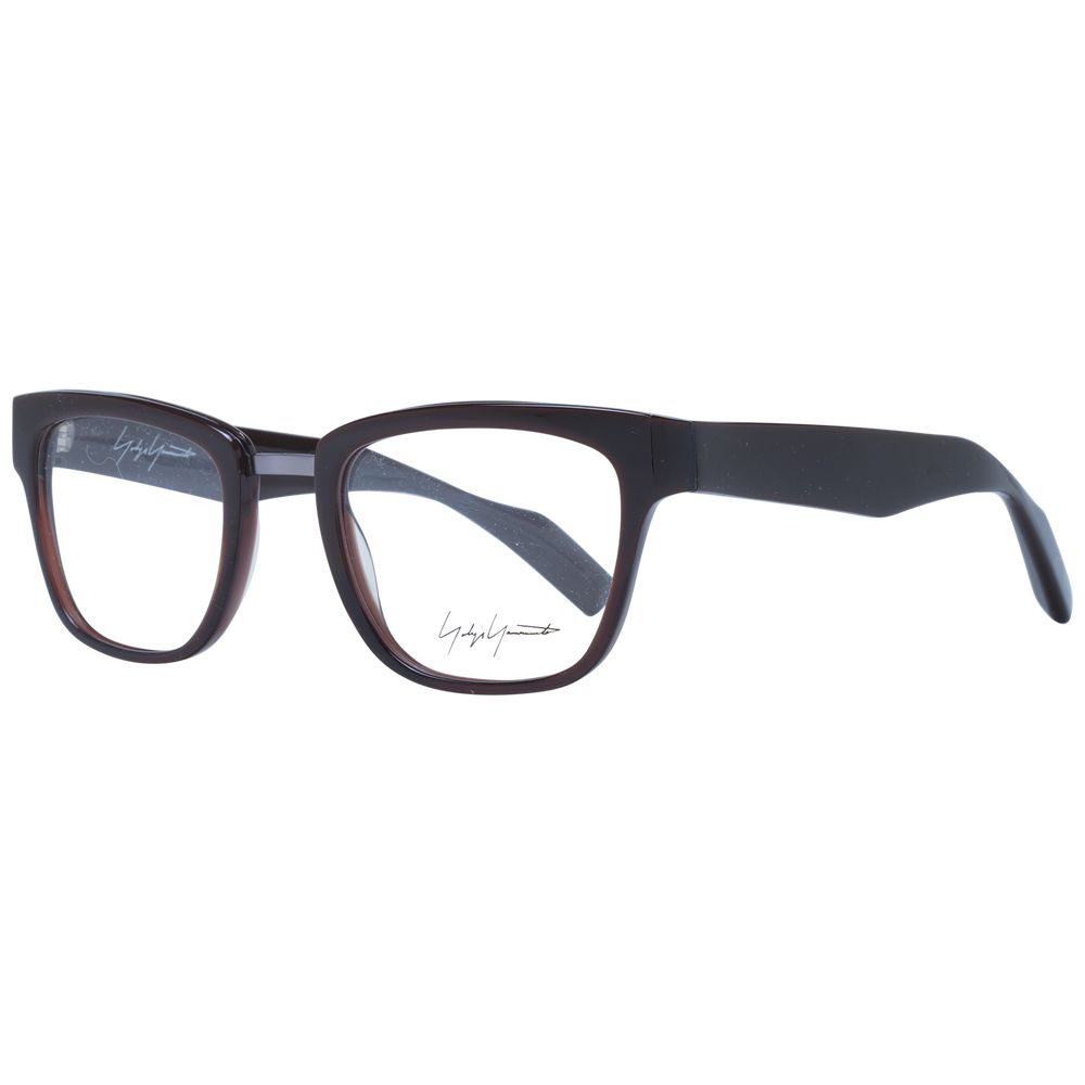 Yohji Yamamoto Brown Unisex Optical Frames