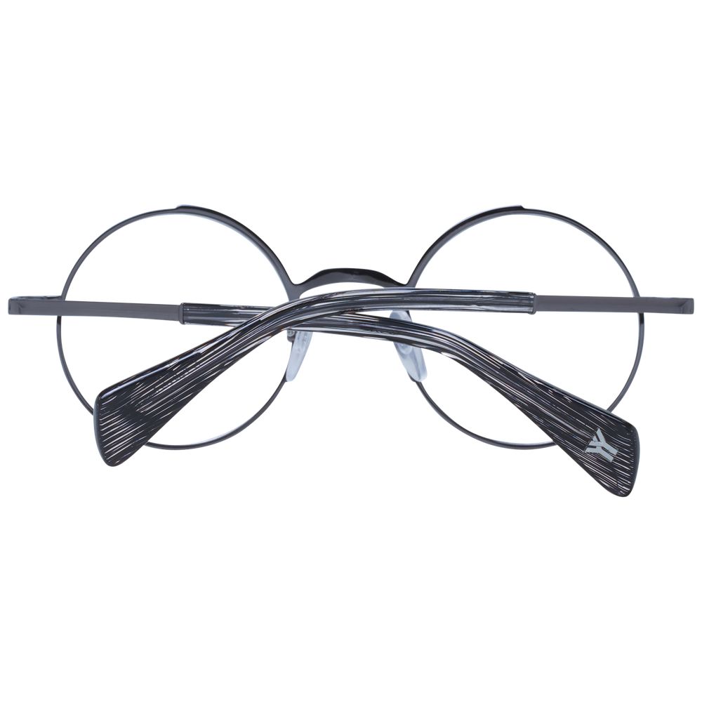 Yohji Yamamoto Gray Unisex Optical Frames