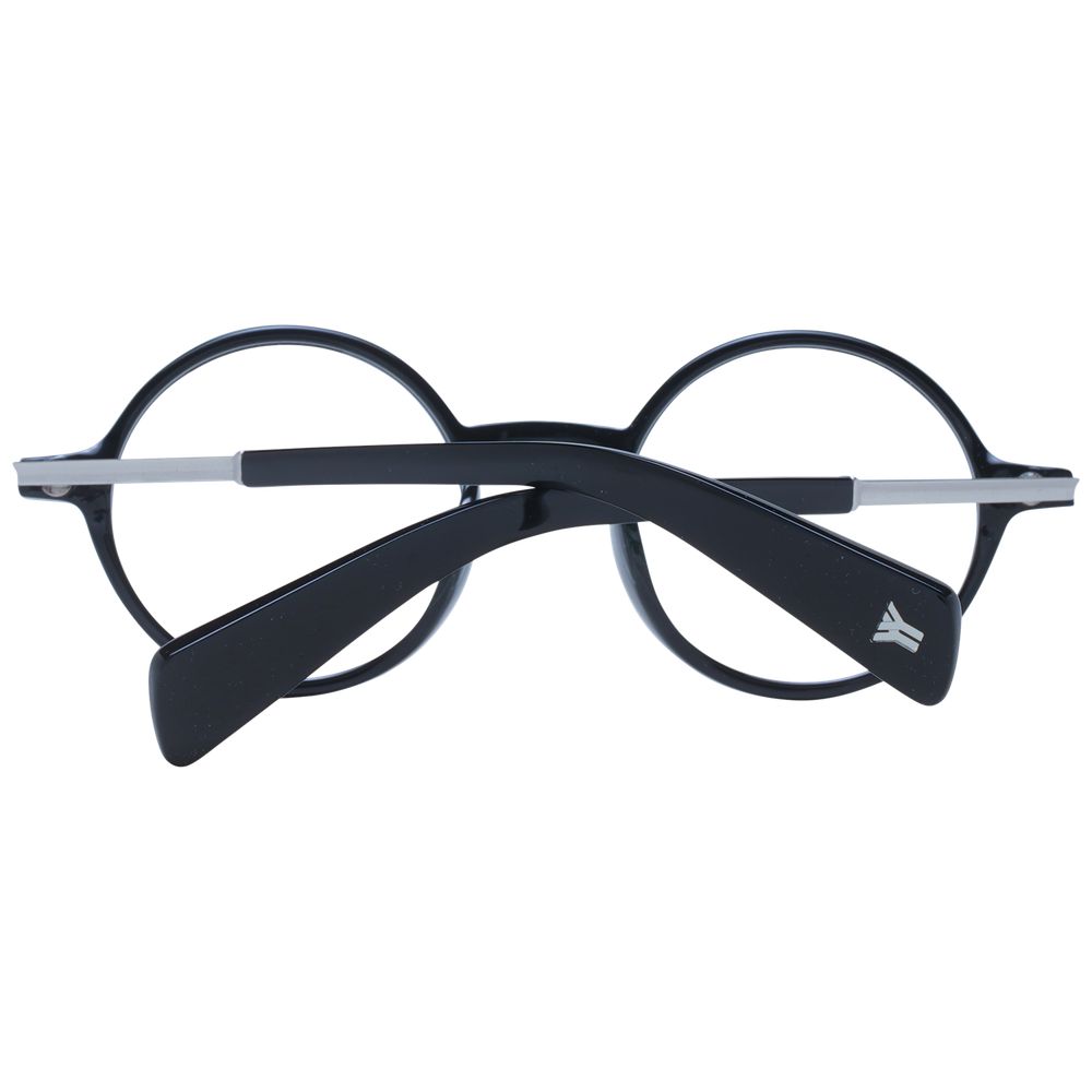 Yohji Yamamoto Black Unisex Optical Frames