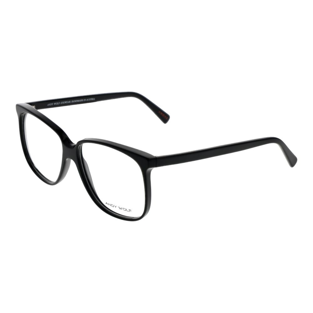 Andy Wolf Black Unisex Optical Frames