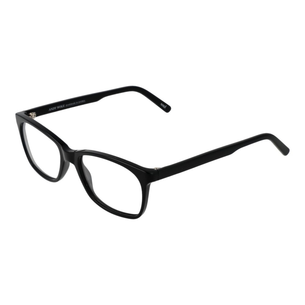 Andy Wolf Black Unisex Optical Frames
