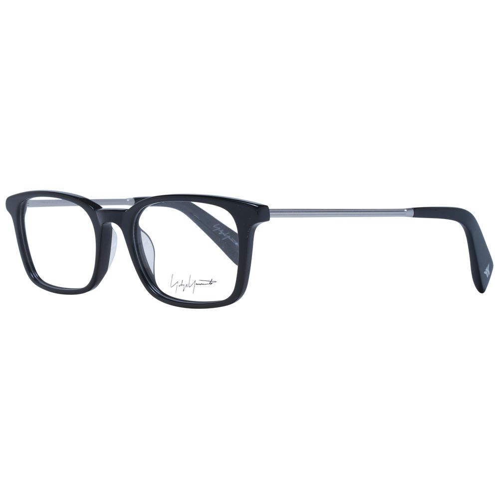 Yohji Yamamoto Black Unisex Optical Frames