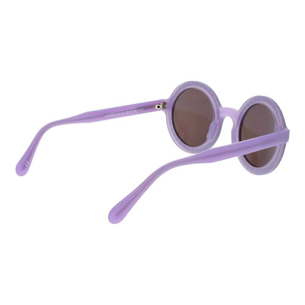 Andy Wolf Purple Unisex Sunglasses