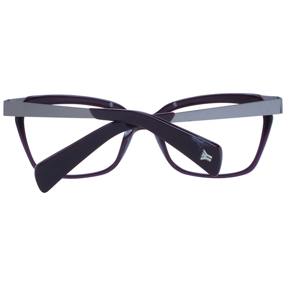 Yohji Yamamoto Purple Unisex Optical Frames