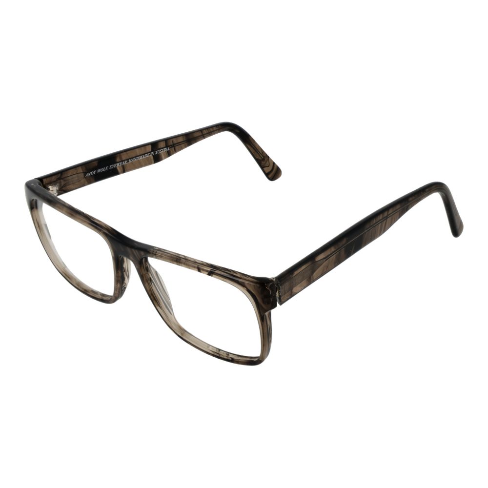 Andy Wolf Brown Unisex Optical Frames