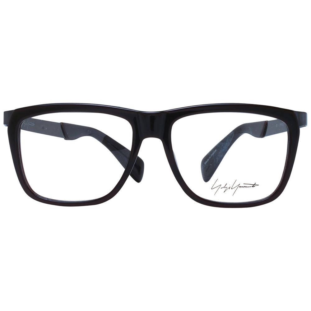 Yohji Yamamoto Brown Unisex Optical Frames