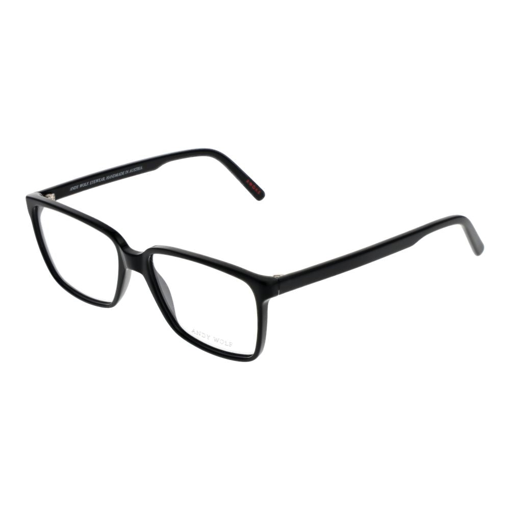 Andy Wolf Black Unisex Optical Frames
