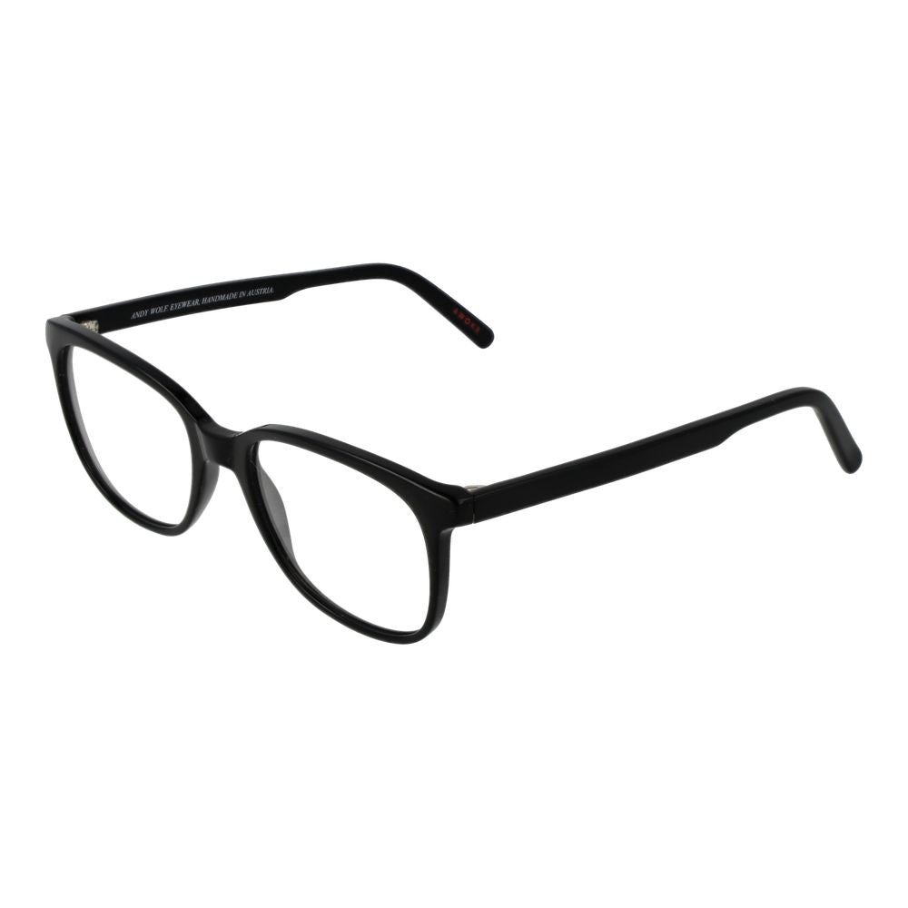 Andy Wolf Black Unisex Optical Frames