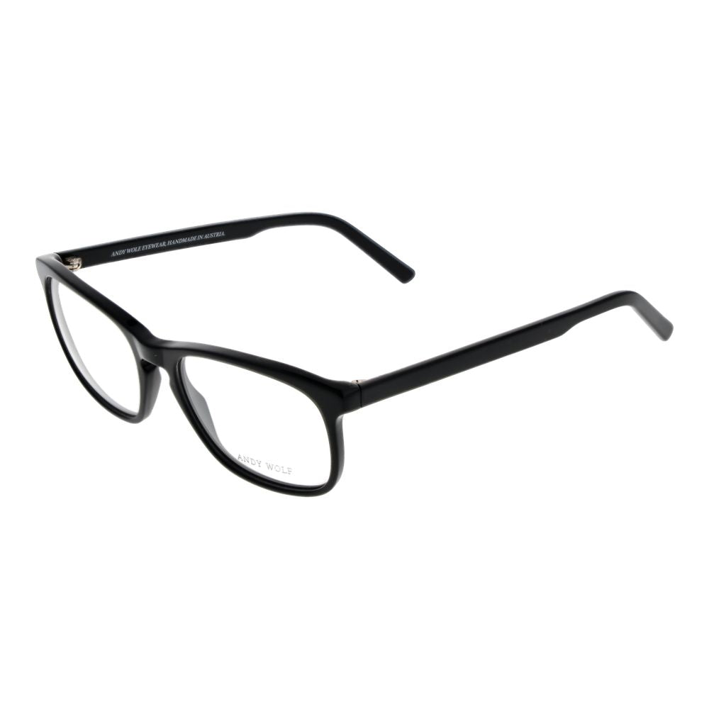 Andy Wolf Black Unisex Optical Frames