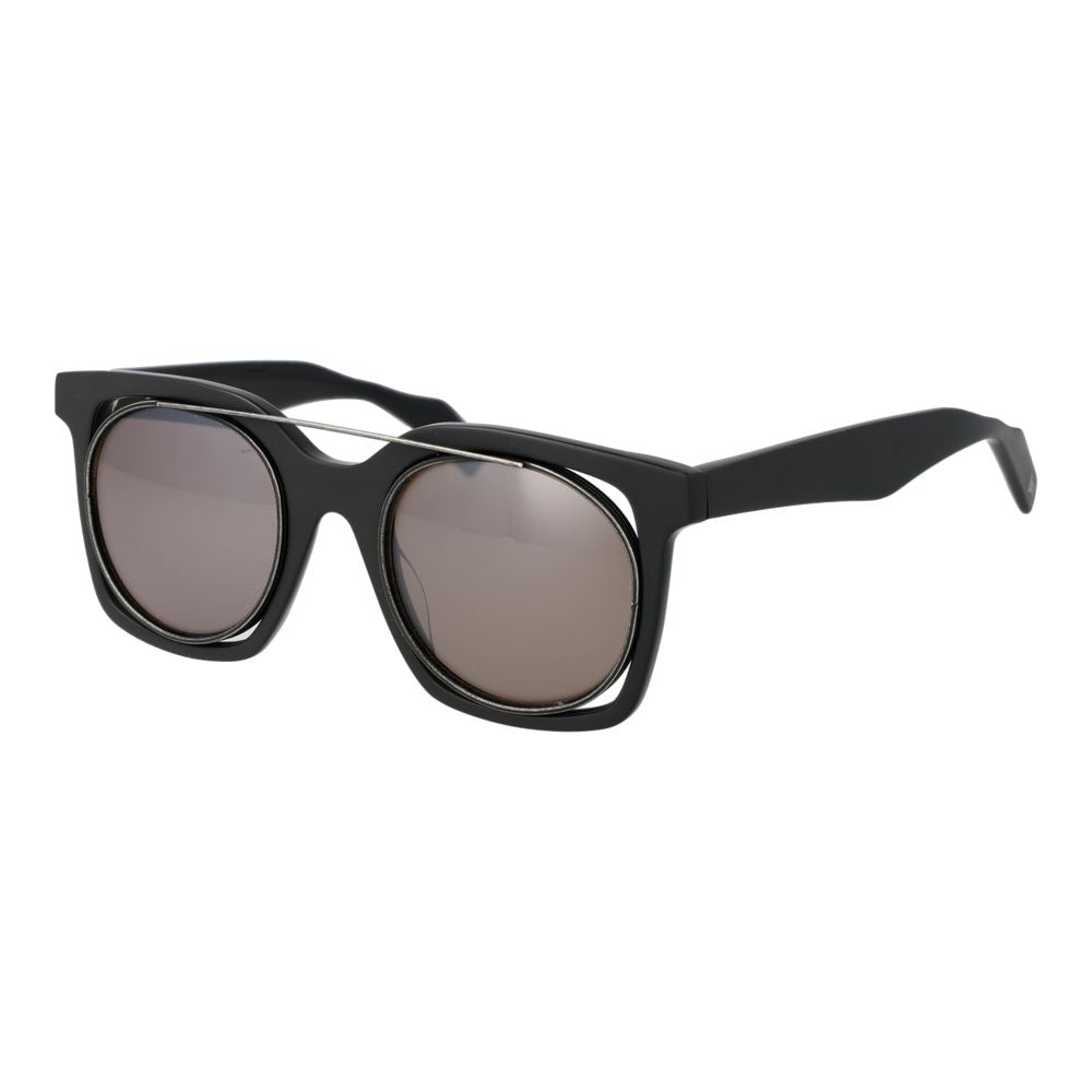 Yohji Yamamoto Gray Unisex Sunglasses