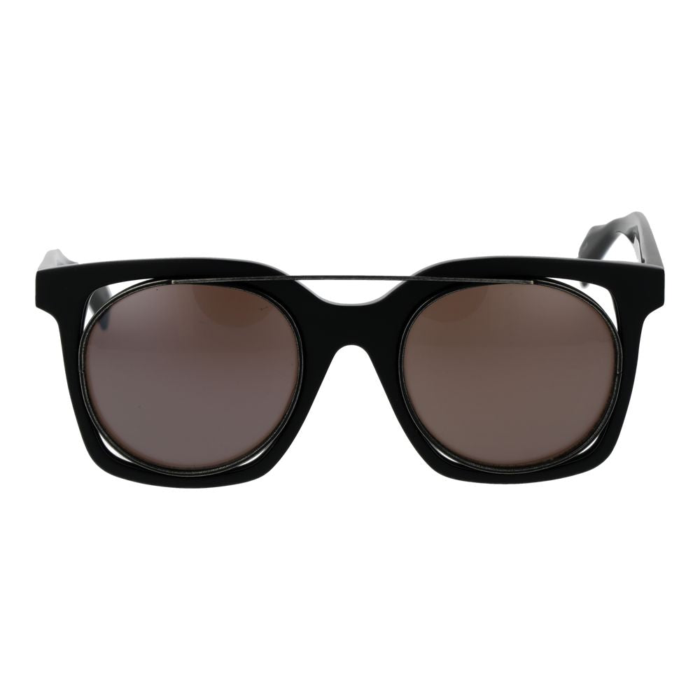 Yohji Yamamoto Gray Unisex Sunglasses