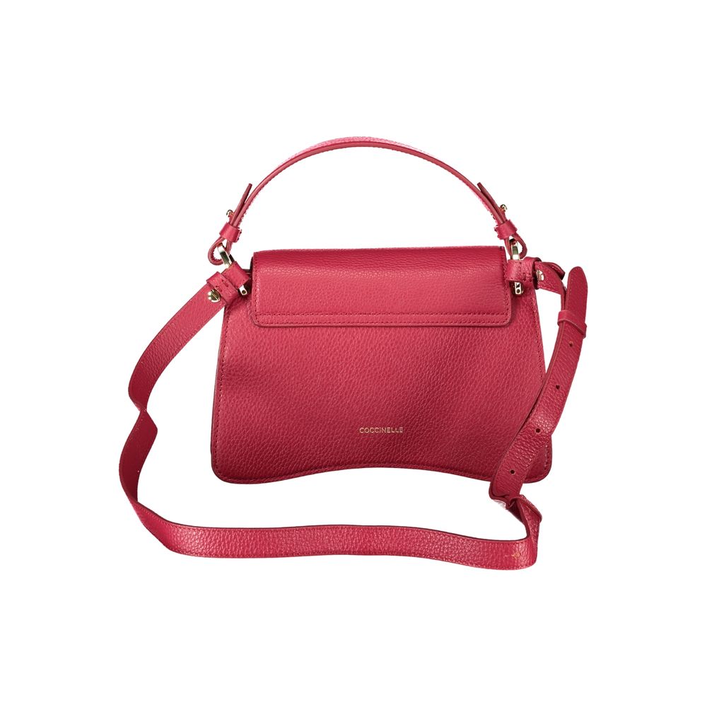 Coccinelle Red Leather Handbag