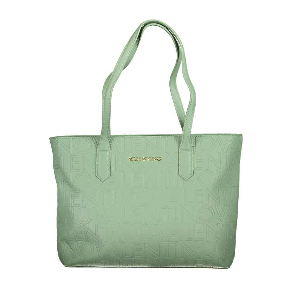 Mario Valentino Green Polyethylene Handbag