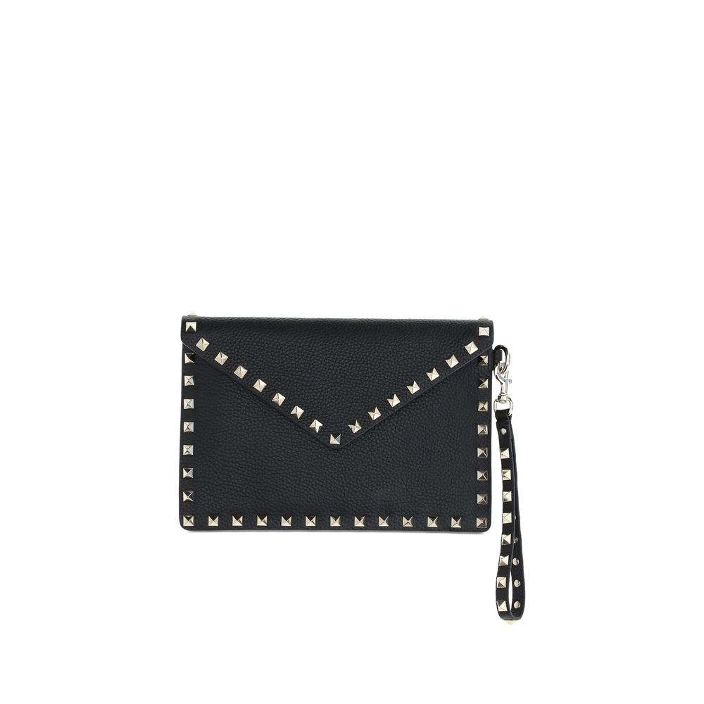 Valentino Garavani Flat Rockstud Pouch