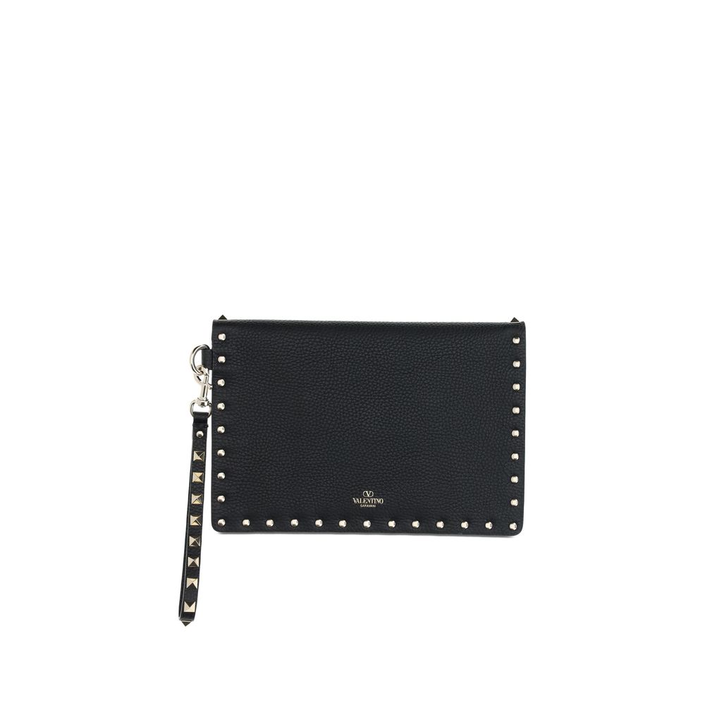 Valentino Garavani Flat Rockstud Pouch