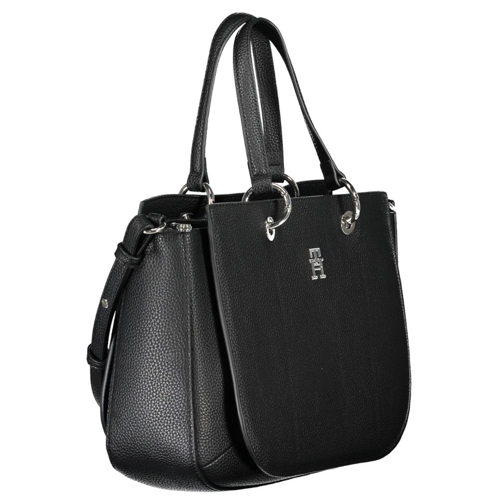 Tommy Hilfiger Black Polyethylene Handbag
