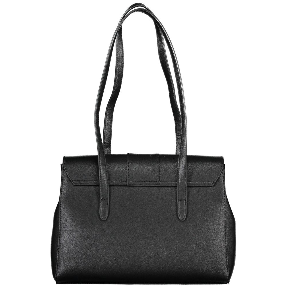 Mario Valentino Black Polyethylene Handbag