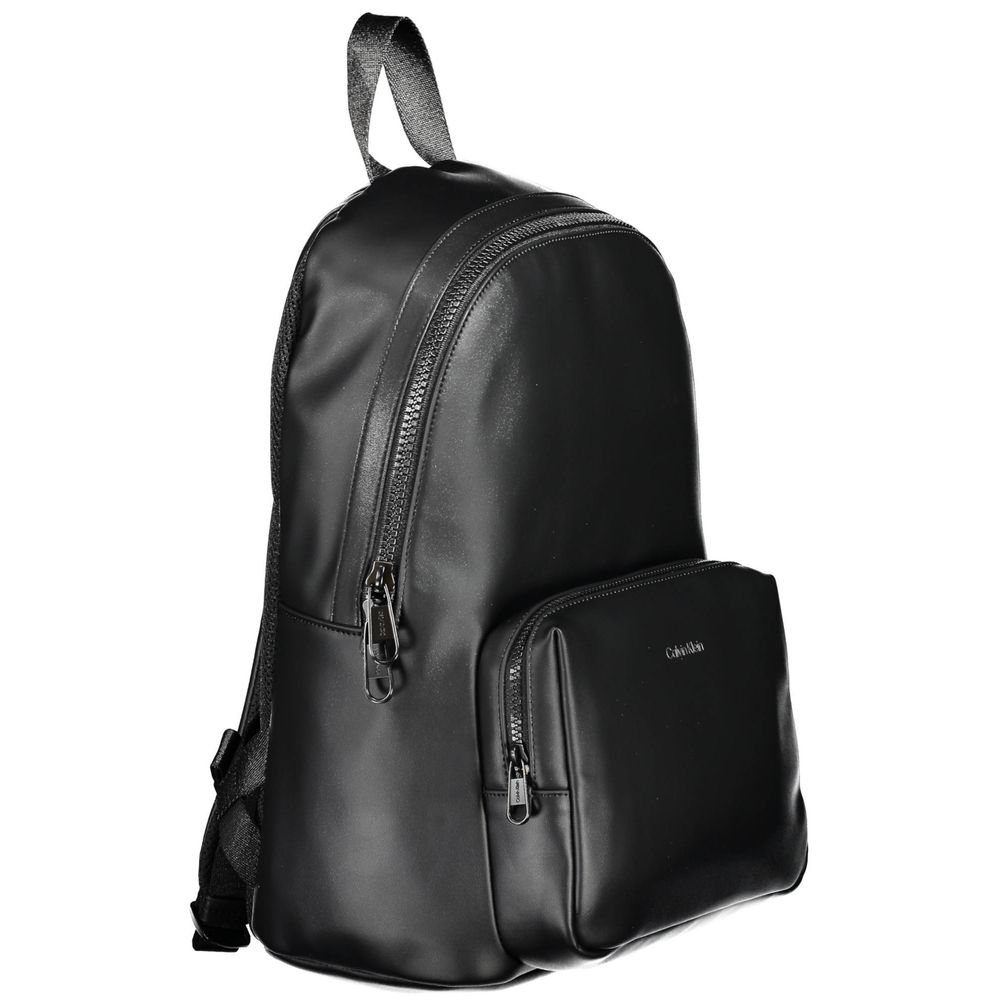 Calvin Klein Black Polyester Backpack