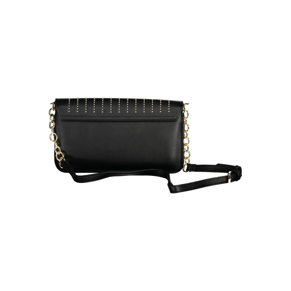Mario Valentino Black Polyethylene Handbag