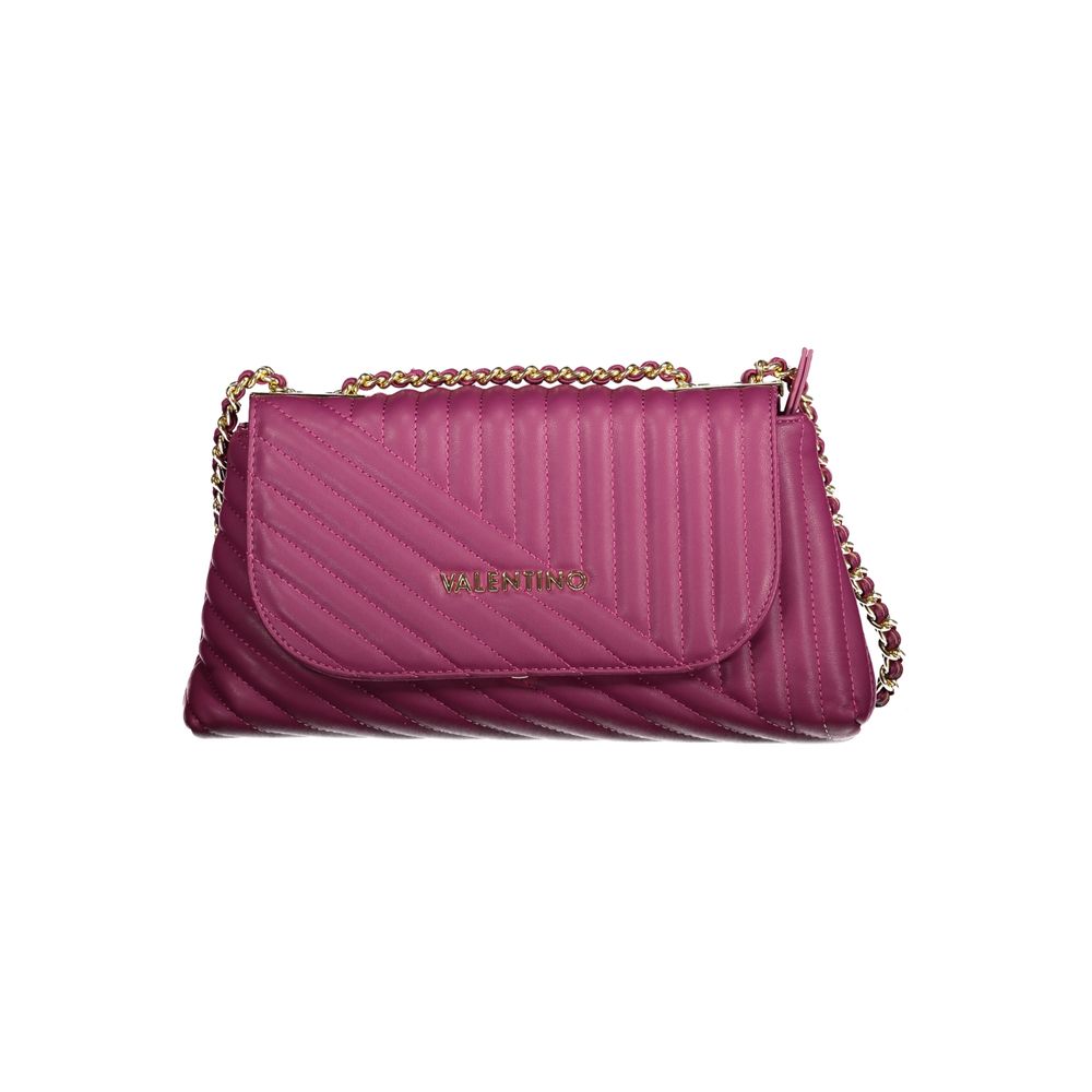 Mario Valentino Purple Polyethylene Handbag