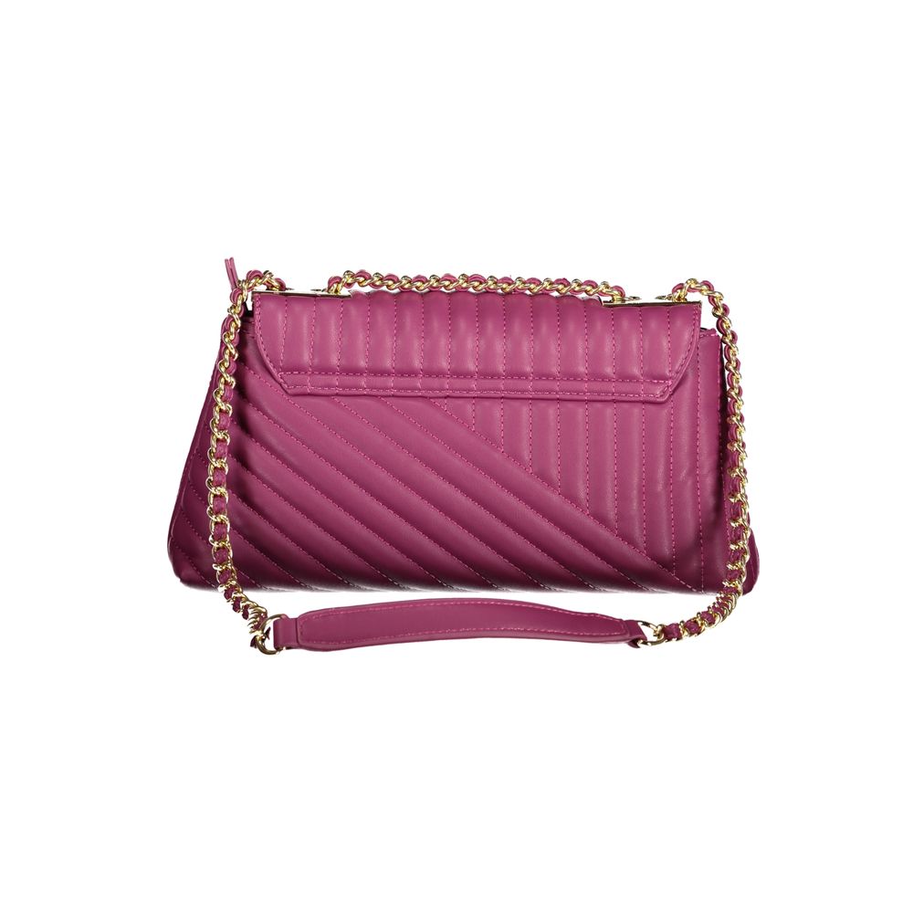 Mario Valentino Purple Polyethylene Handbag