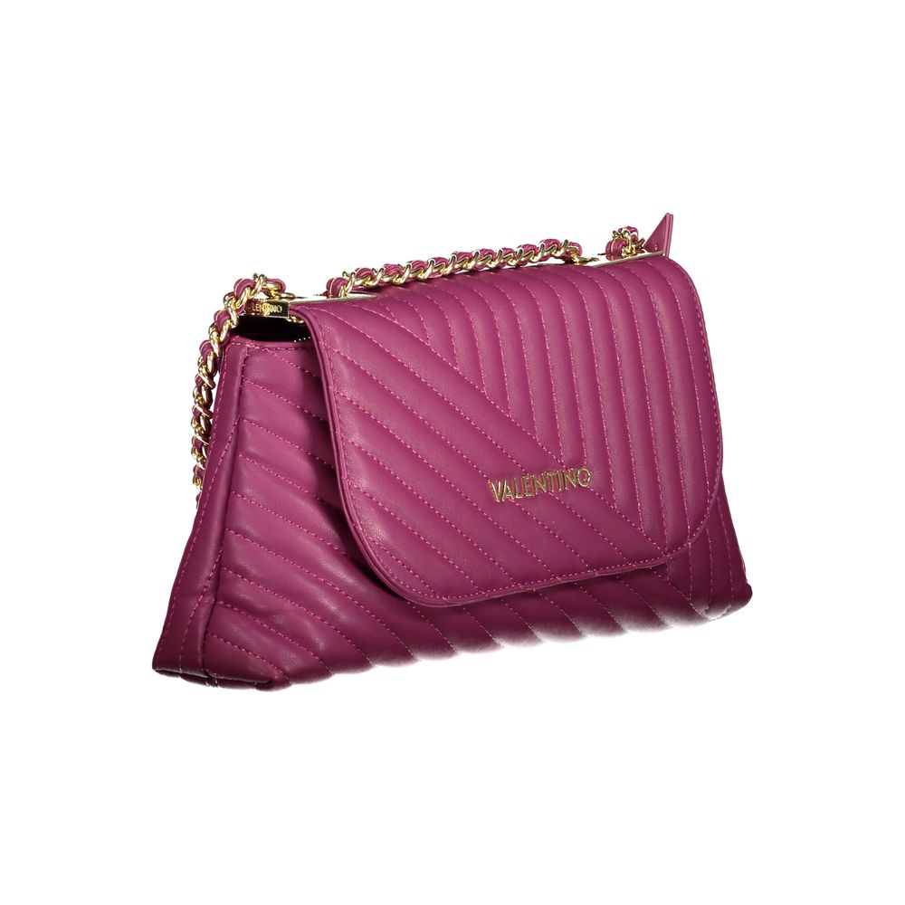 Mario Valentino Purple Polyethylene Handbag