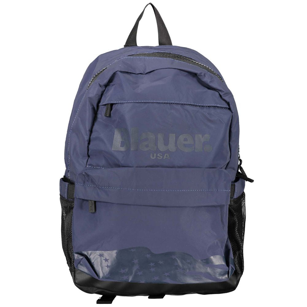 Blauer Blue Polyester Backpack