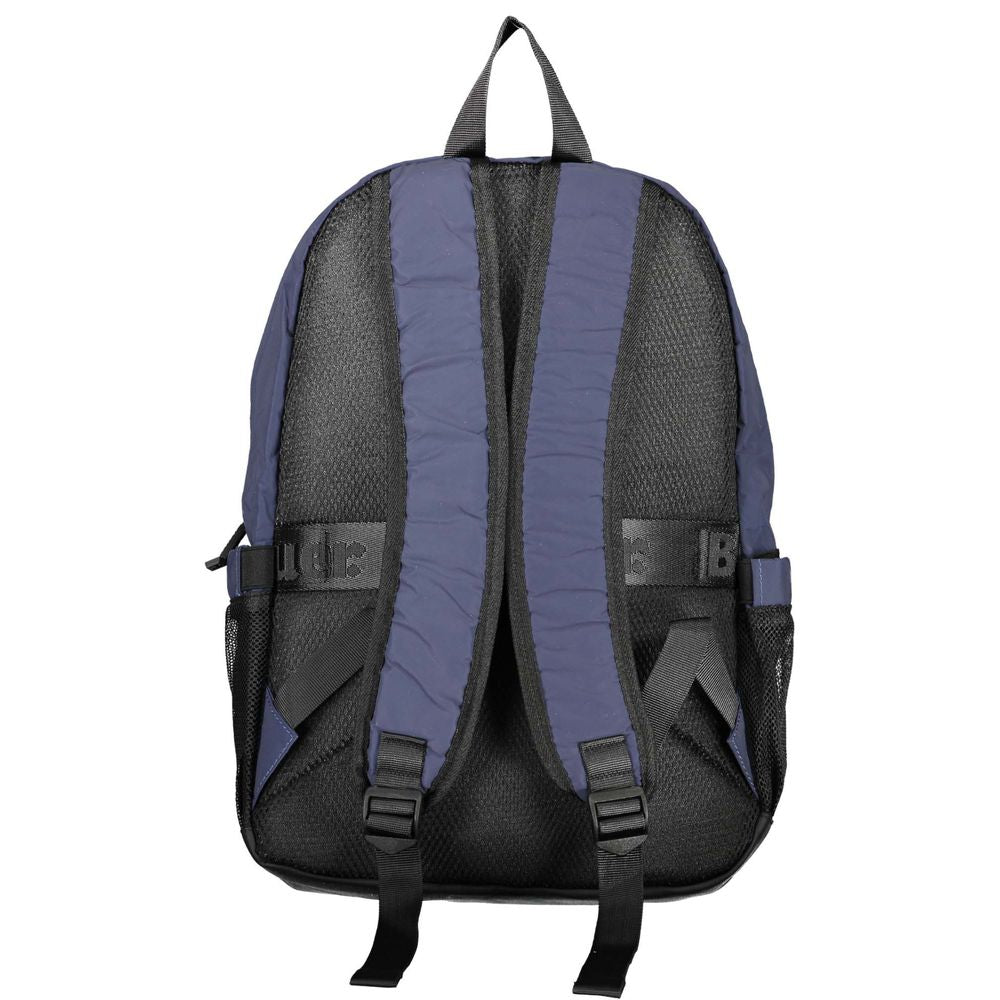 Blauer Blue Polyester Backpack