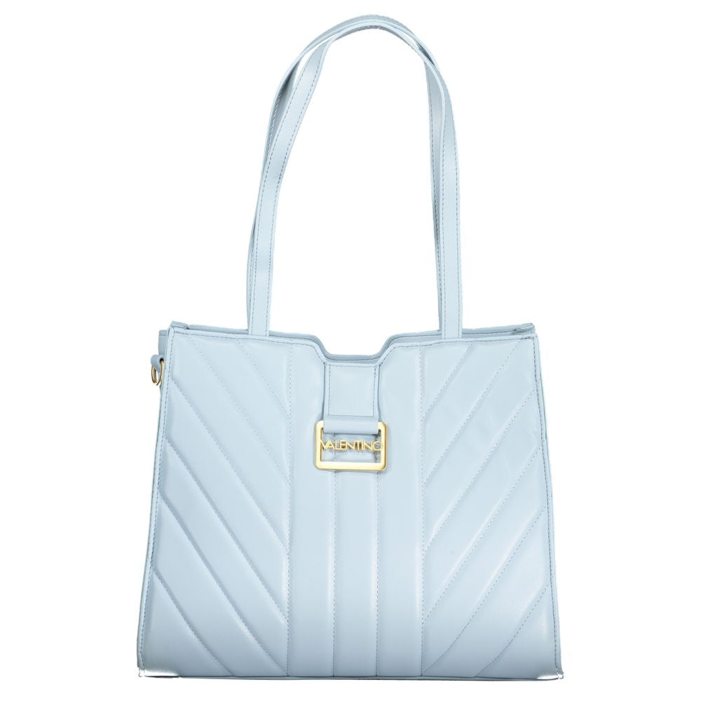 Mario Valentino Blue Polyethylene Handbag