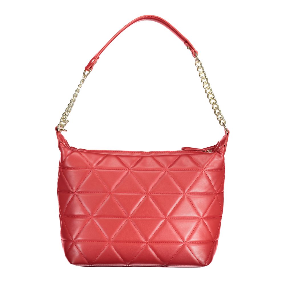 Mario Valentino Red Polyethylene Handbag