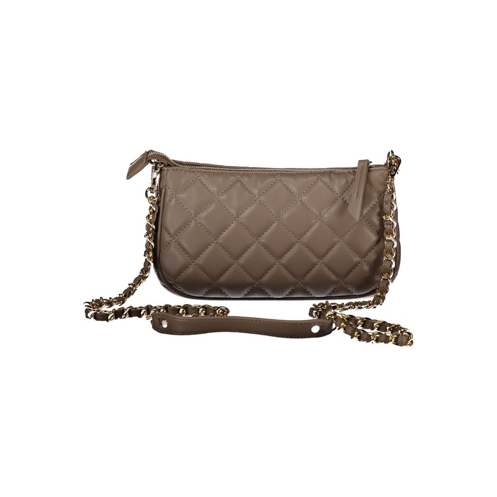 Mario Valentino Brown Polyethylene Handbag