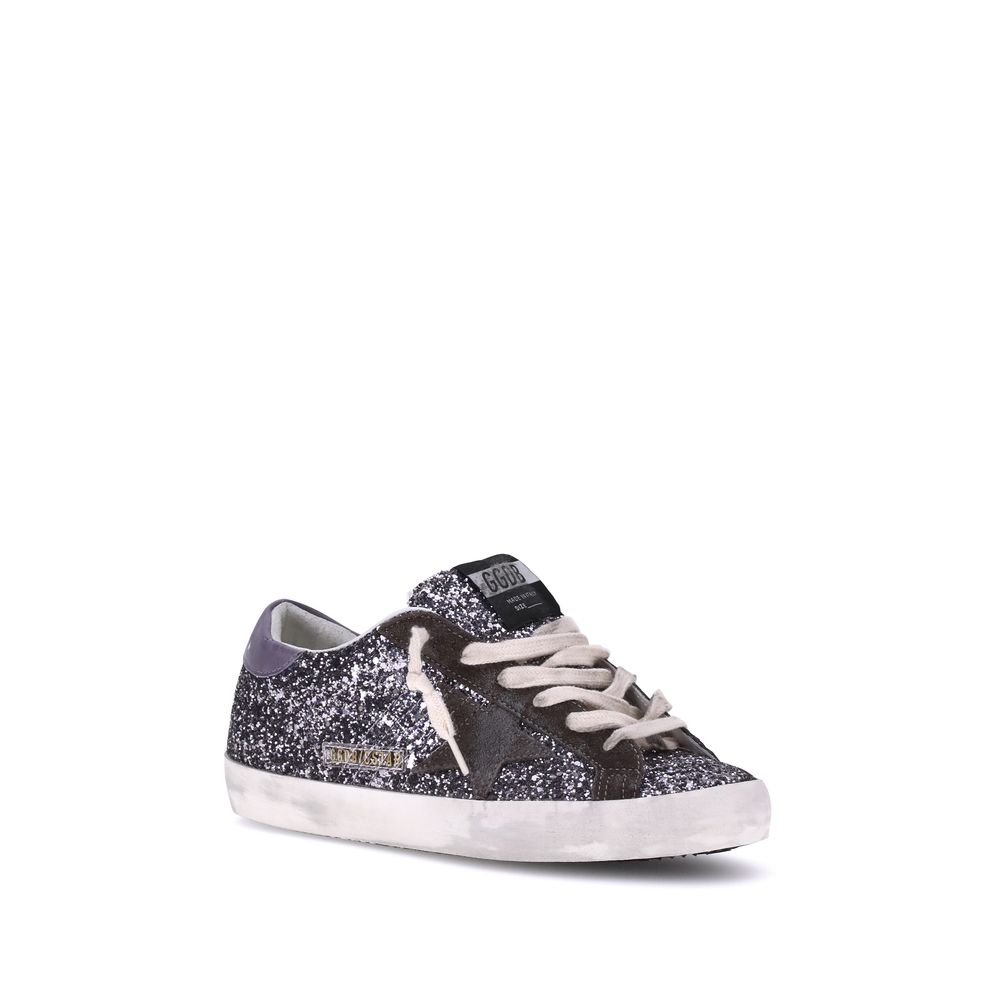 Golden Goose Sneakers Super Star with glitter