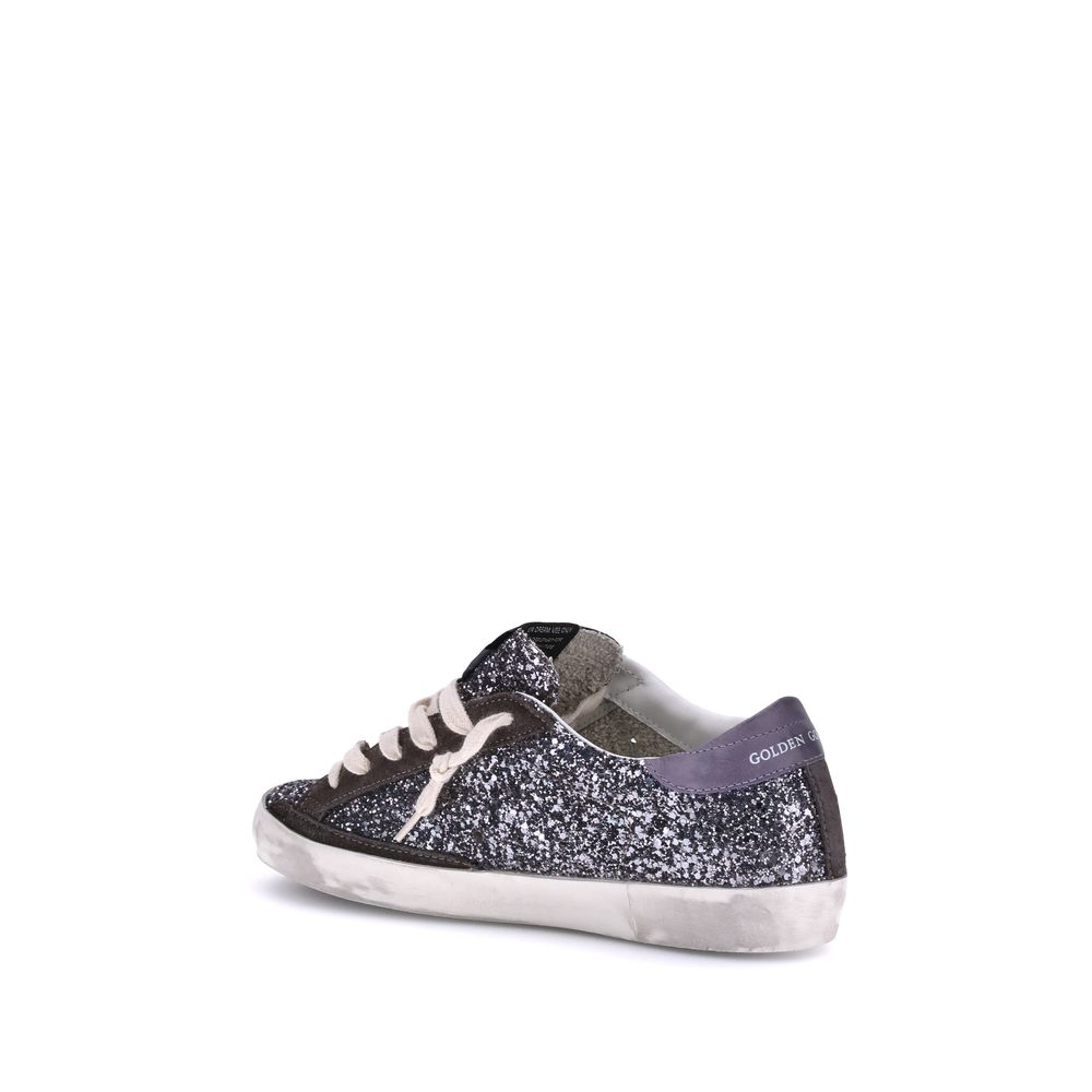 Golden Goose Sneakers Super Star with glitter