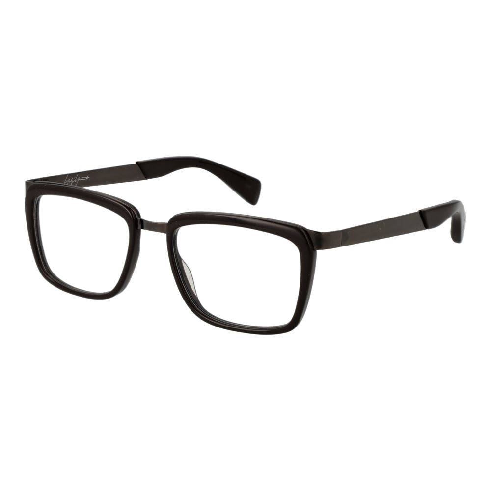 Yohji Yamamoto Brown Unisex Optical Frames