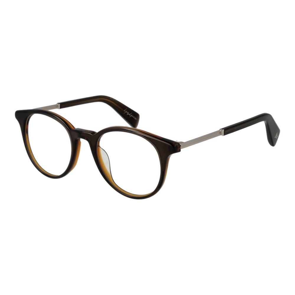 Yohji Yamamoto Brown Men Optical Frames
