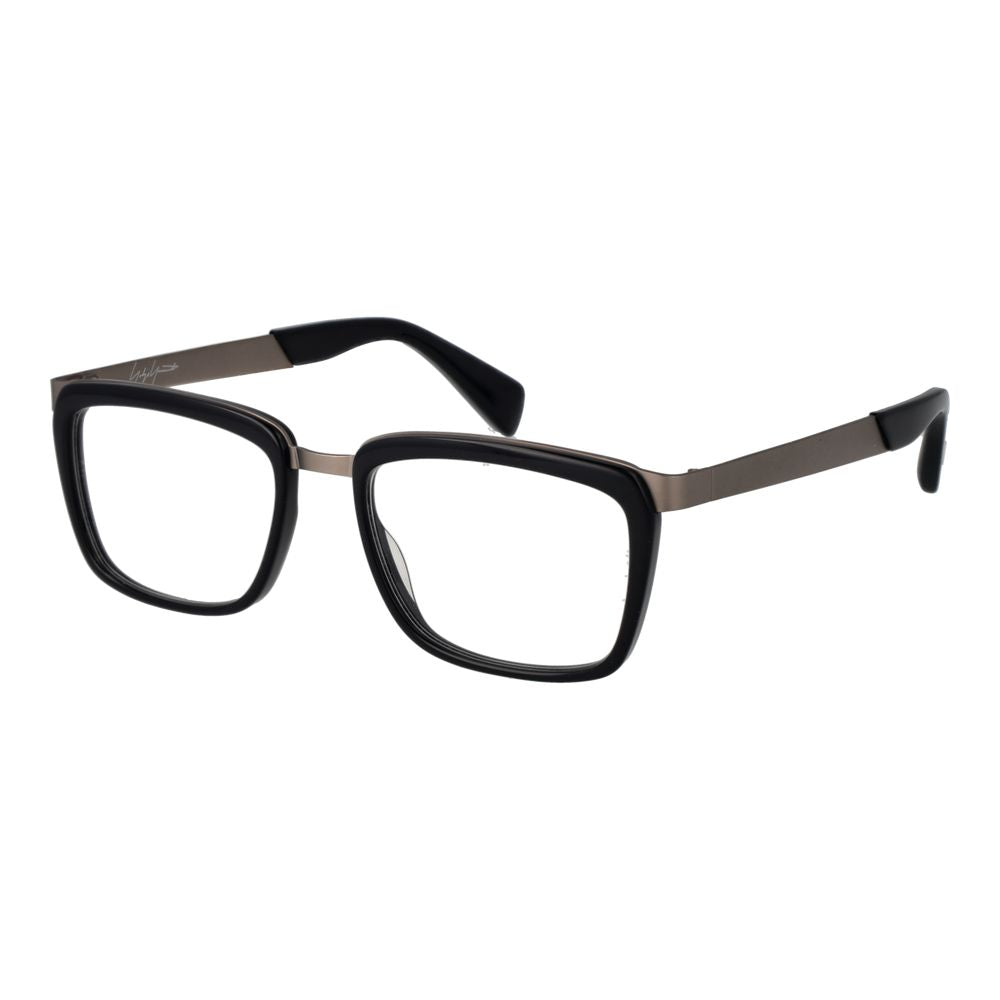Yohji Yamamoto Black Unisex Optical Frames