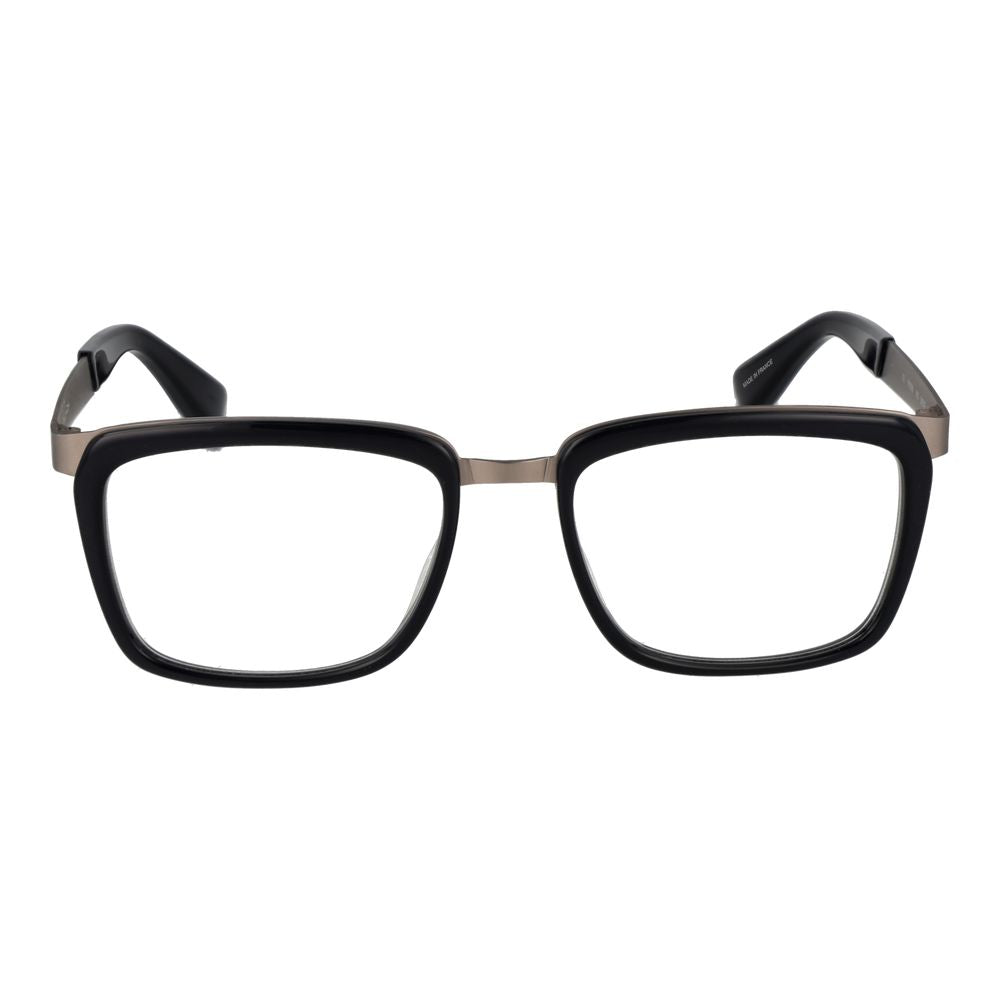 Yohji Yamamoto Black Unisex Optical Frames