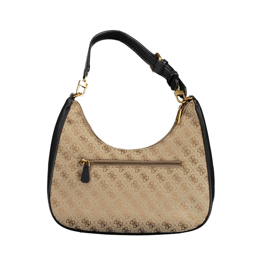 Guess Jeans Black Polyethylene Handbag