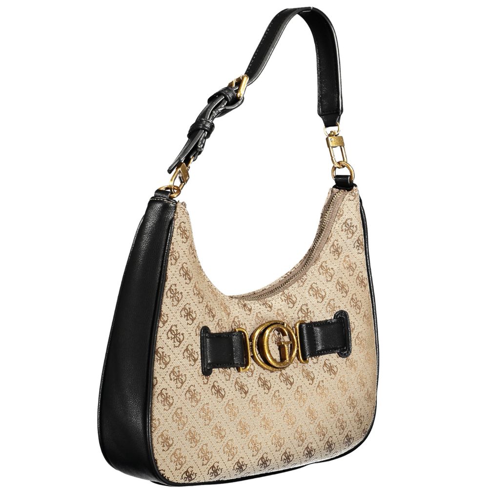 Guess Jeans Black Polyethylene Handbag