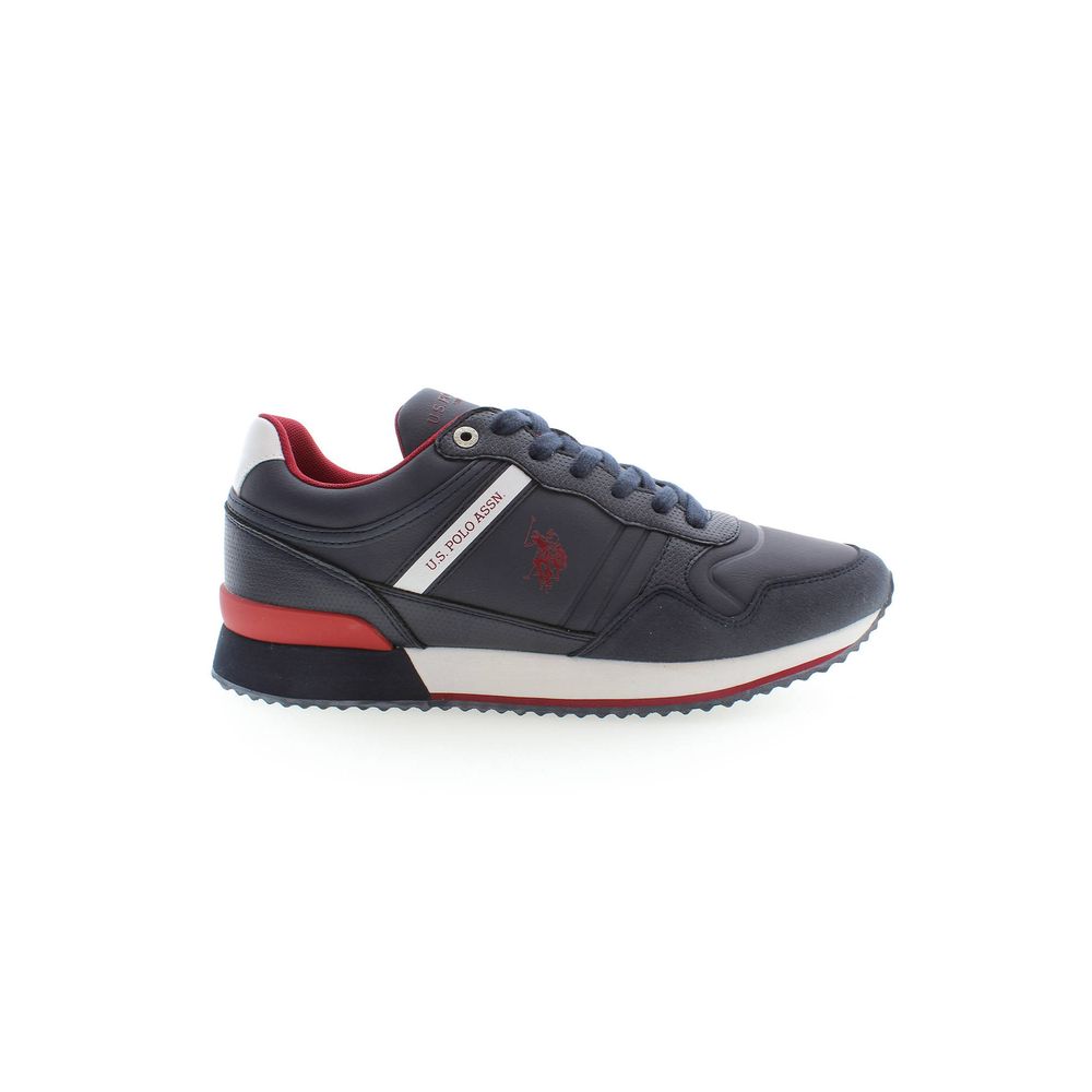 U.S. POLO ASSN. Blue Polyester Sneaker