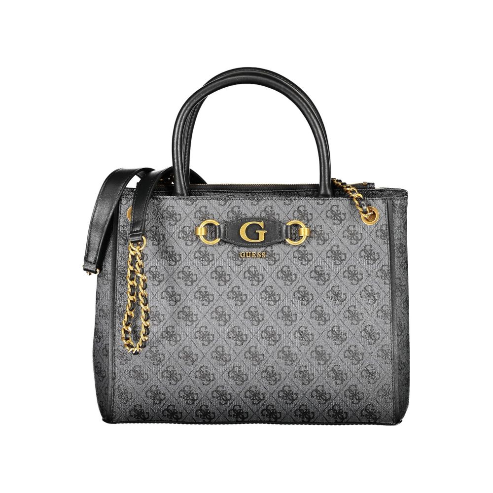 Guess Jeans Black Polyethylene Handbag