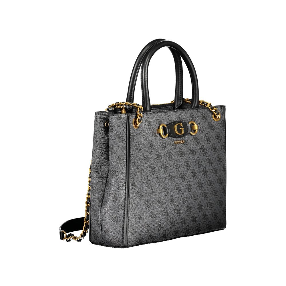 Guess Jeans Black Polyethylene Handbag