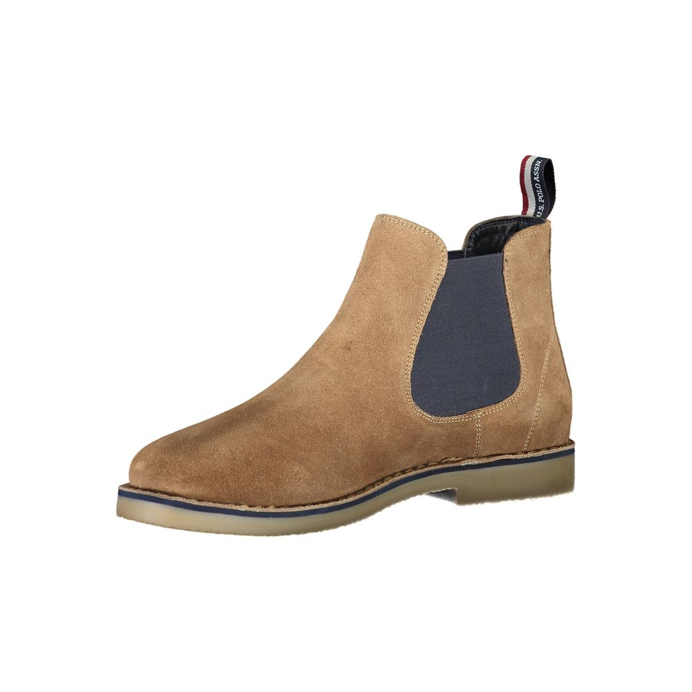 U.S. POLO ASSN. Beige Polyester Boot