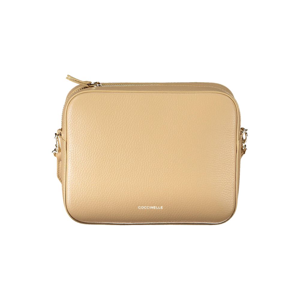 Coccinelle Beige Leather Handbag